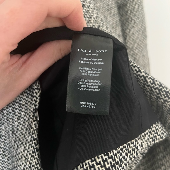 NWT Rag & Bone Elle Tweed Blazer - Picture 5 of 13